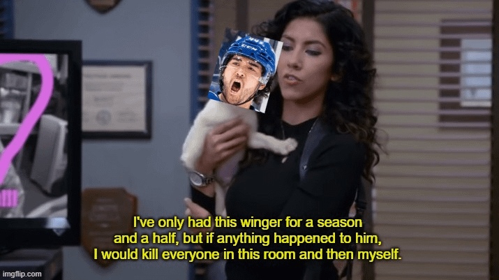 Give him whatever he wants, Patrik