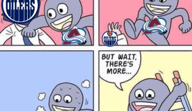 Rough night for Edmonton.