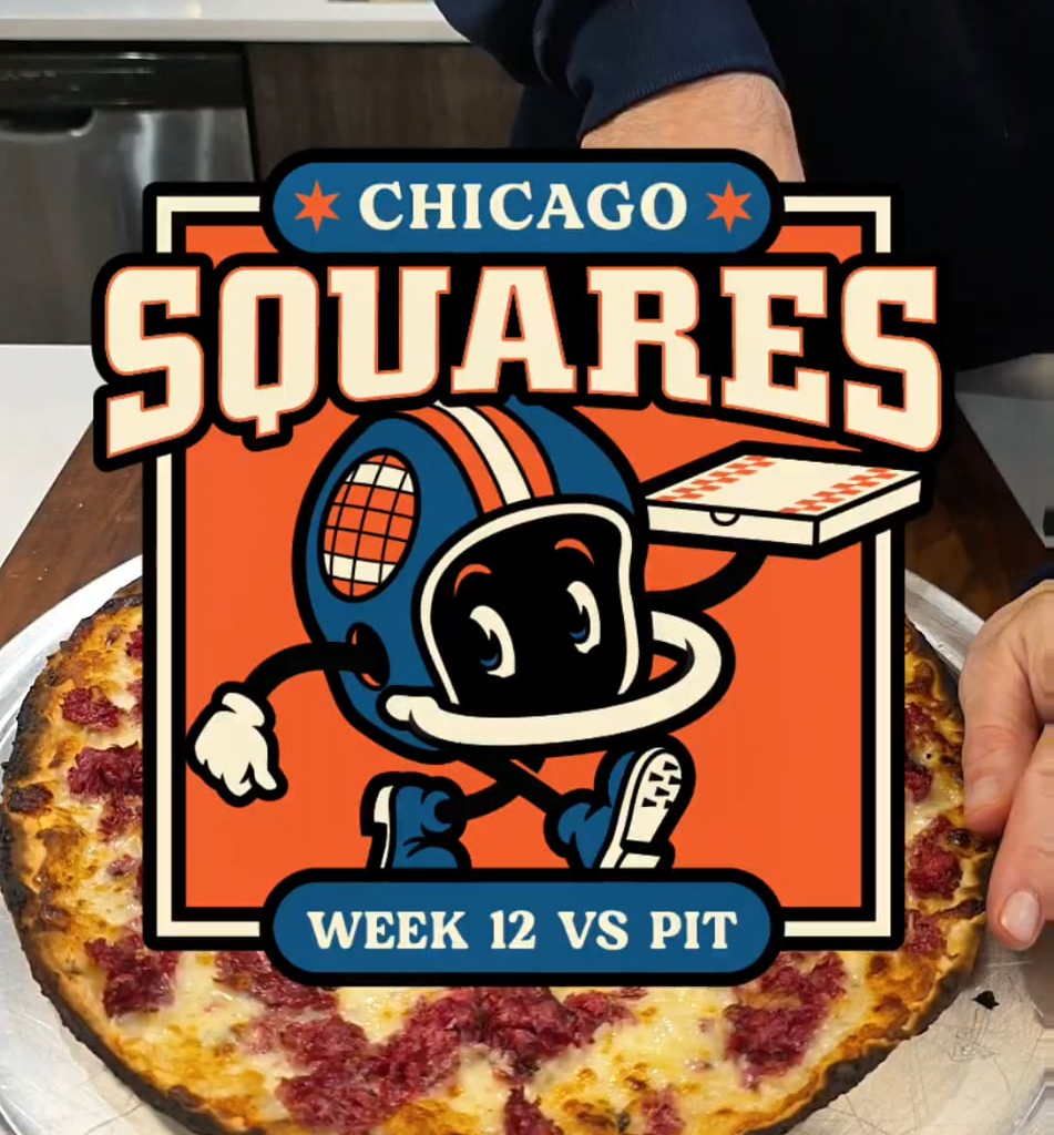 Chicago Squares Week 12: Steelers Primanti Bros Pizza