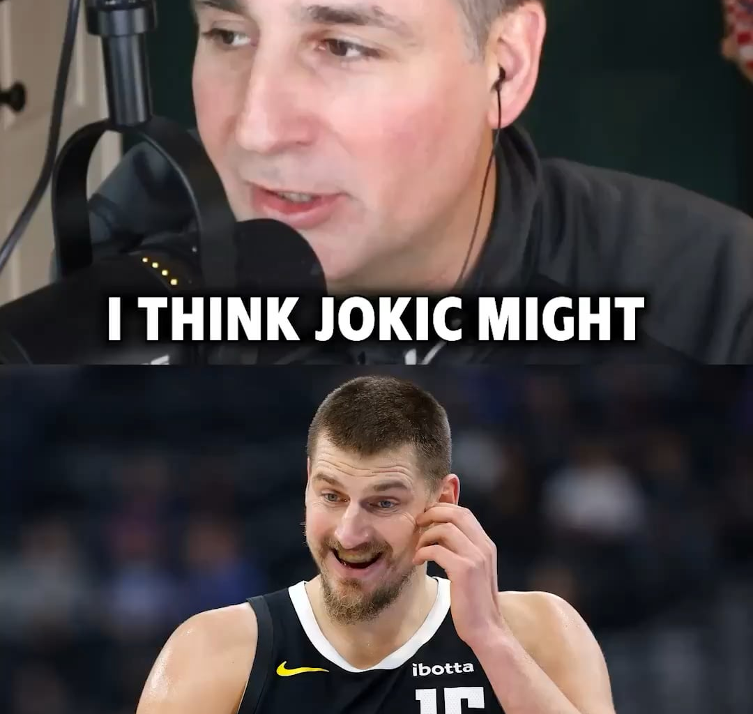 If SVG had to pick one guy in the history of the NBA right now, he’s going with Jokic🐐