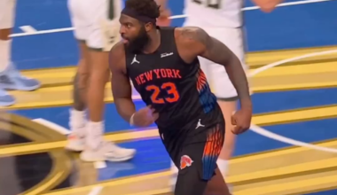 Mitchell Robinson 6 points in 87 seconds