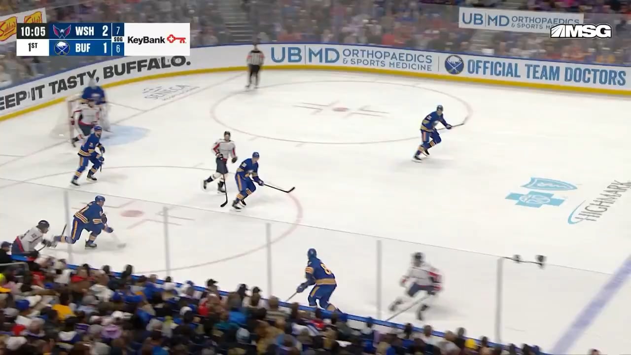 Incredible effort by Doan gets Tuch the puck and he scores to tie it.