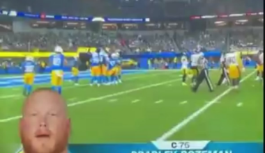 Pat McAfee Talking About The Chargers Offensive Line