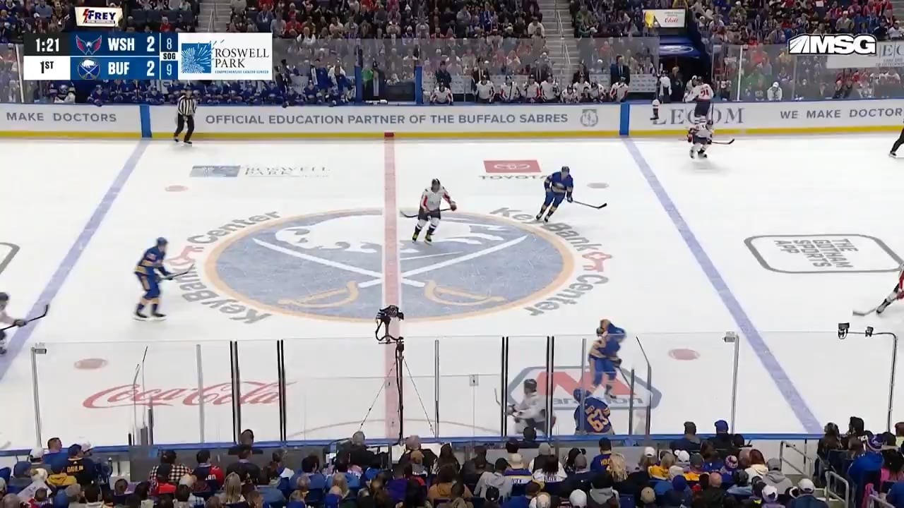 ISAK ROSÉN 1ST NHL GOAL AND ITS A BEAUTY