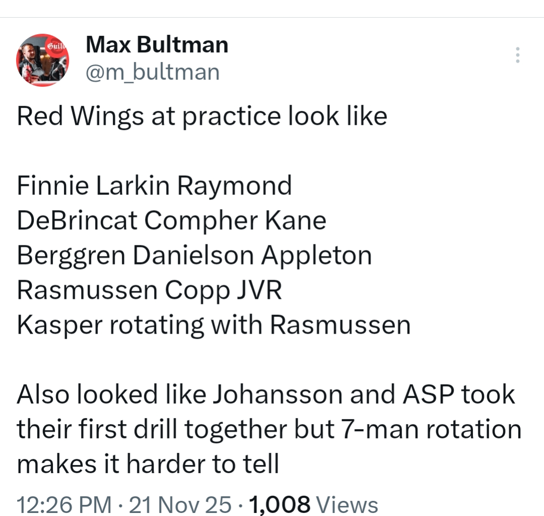 Practice lines today!