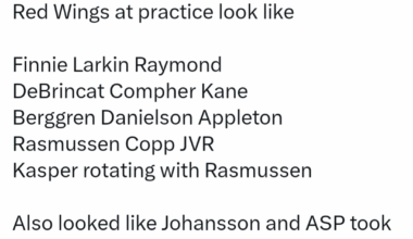 Practice lines today!