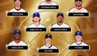 AL Golden Glove Winners