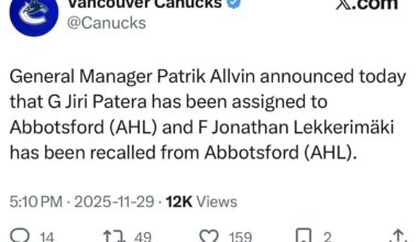 Patera sent down, Lekki up