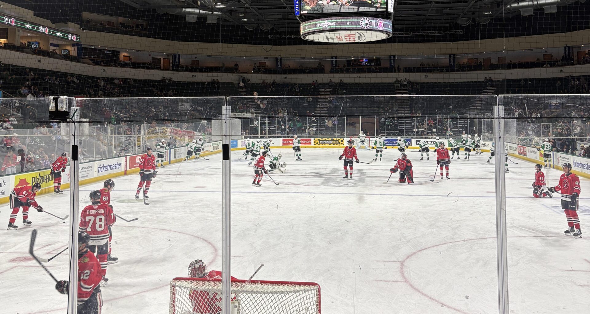 Get to watch some of the youngsters here in Texas tonight!