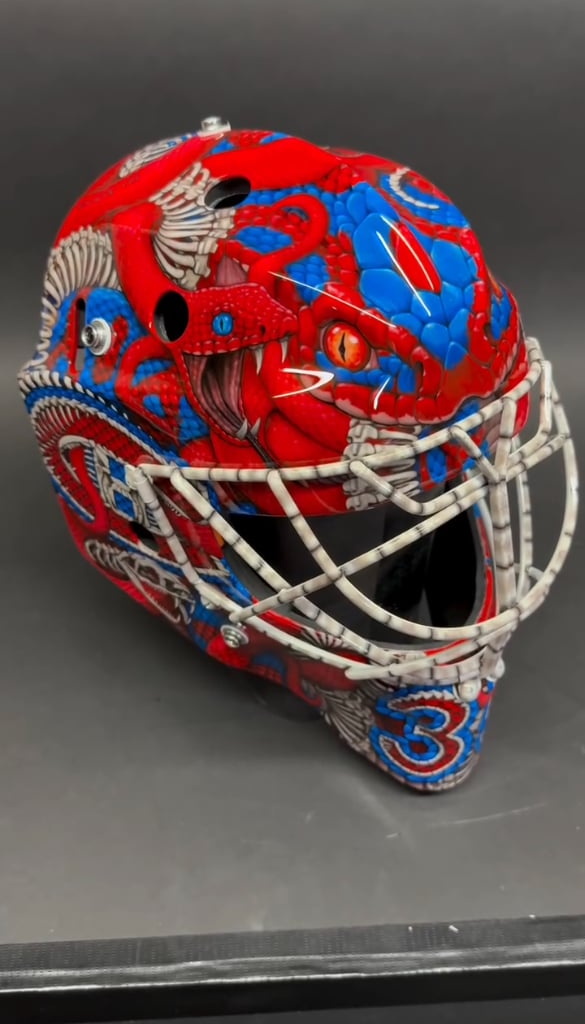 JBo AirBrush made a new mask for Sam Montembeault