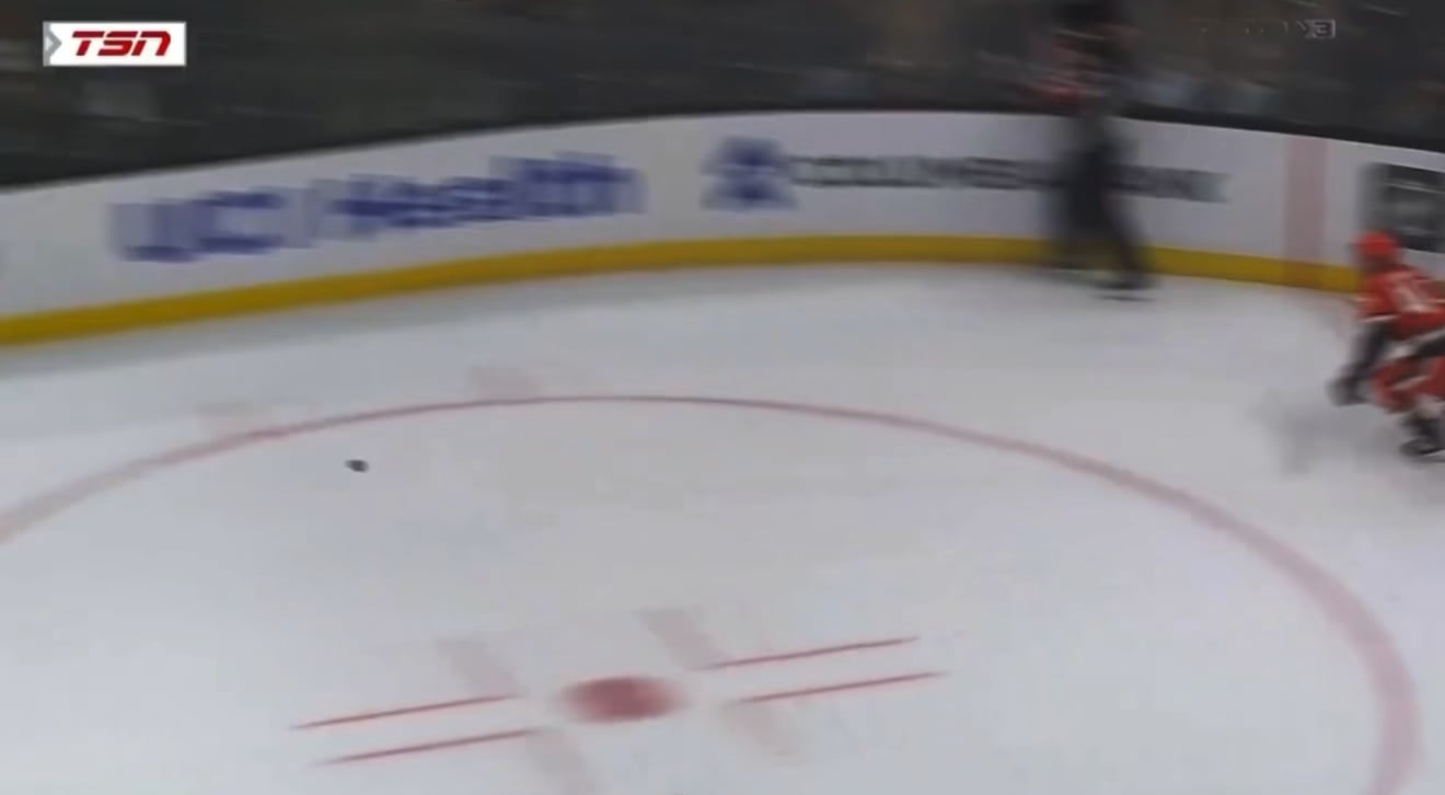 Trouba steps on invisible banana peel