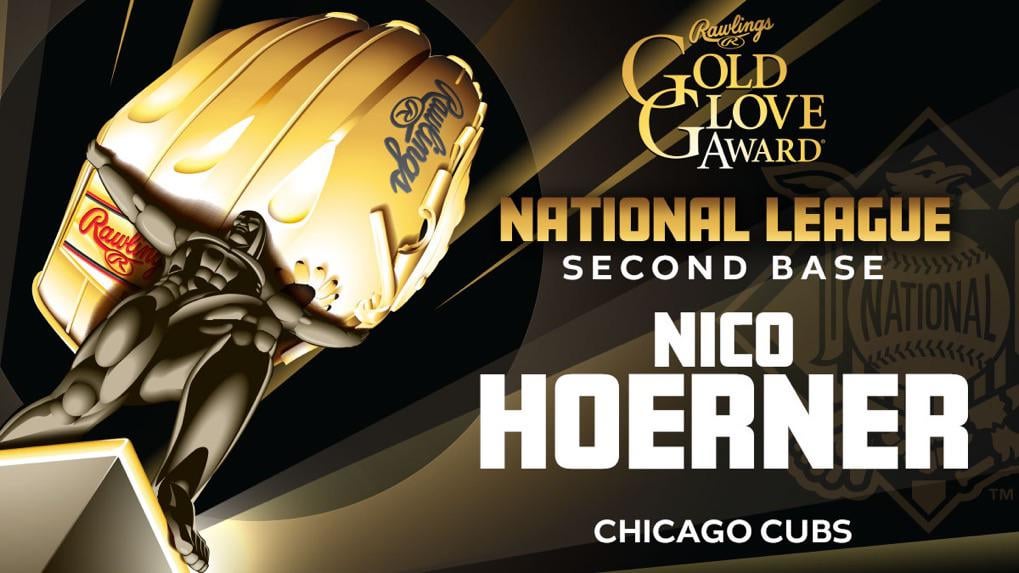 [Rawlings] Nico Hoerner is the NL Gold Glove winner for Second Base! This is his second career Gold Glove Award (2023)