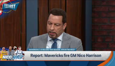 Nick Wright on the Mavericks firing GM Nico Harrison: “It’s simply the worst move an executive has made in sports in 100 years… What this guy… did to Mavs fans, is one of the most sports-sad things I’ve seen.”