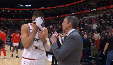 Post game interview Vooch