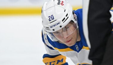 Sabres' Jiri Kulich Diagnosed With Blood Clot, Out Indefinitely