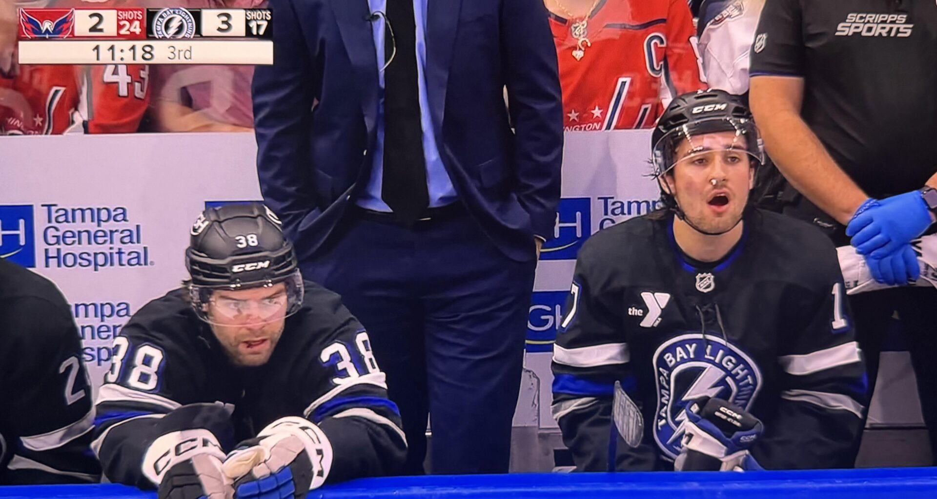 This season so far in a photo: WSH vs. TBL