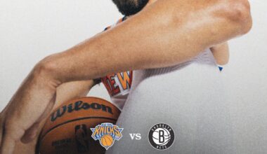 KNICKS vs NETS @MSG, 6pm today.  Who’s pumped up for this one?