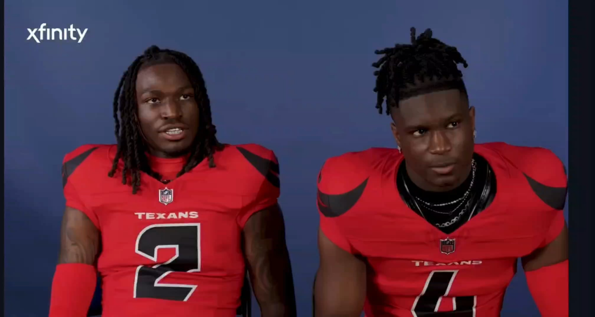 I've never seen Kamari Lassiter laugh so hard 🤣