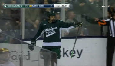 Ryker Lee gets Michigan State on the board early