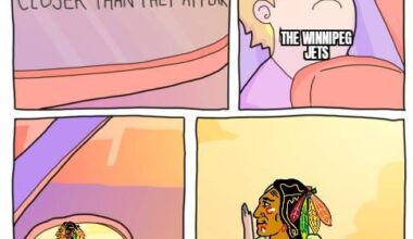 Those Blackhawks really snuck up on us