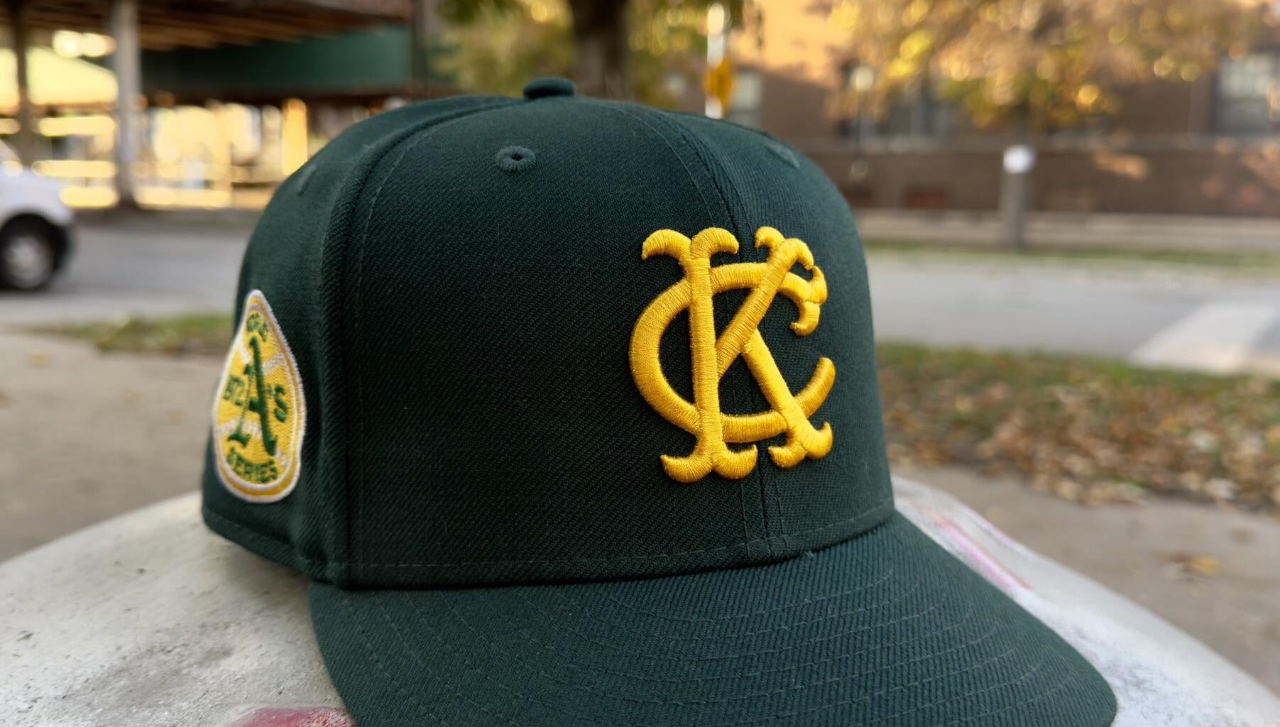 Philadelphia (1901-54), Kansas City (1955-67), Oakland (1968-2024),* Sacramento (2025-2028) Las Vegas (2028-), Oakland (    )