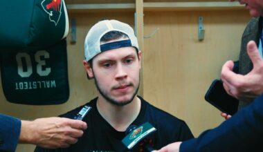 Wallstedt Postgame vs. Winnipeg 11/23 | Minnesota Wild