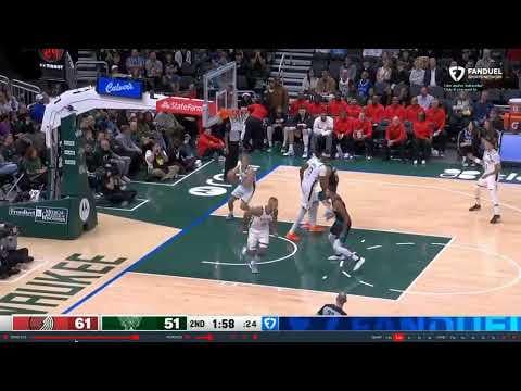 Milwaukee Bucks 2-3 zone defense - xs and os quick breakdown - some good and some not as good at times