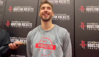 Alperen Sengun says Nikola Jokić is the best player in the world.