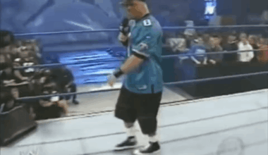Kurt Angle rocking the Brunell Jersey