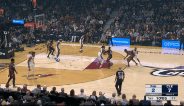 Donovan Mitchell (46 PTS, 4 REB, 8 AST) leads the way for the Cavaliers, as they defeat the 76ers 132-121 and move to 5-3 on the season.