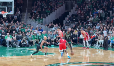 [Noa Dalzell] Jordan Walsh is in disbelief after being called for this foul on James Harden