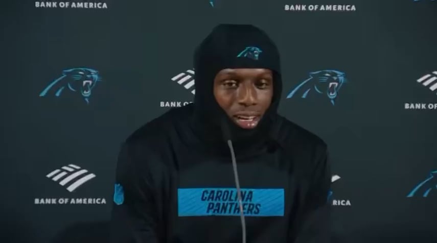 Jaycee Horn Nov 8, 2024: "We on the rise, man. We’ve been down bad for a little while, but our time coming. So you might as well jump on the ship while you can, because once we start winning we ain’t taking a lot of new fans. We gonna remember everybody that was talking bad on us."