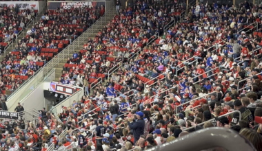 Disruptive Rangers fan ejected from the Lenny & the crowd erupts - latest home game vs Rags 4/12/25