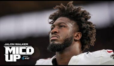 Jalon Walker is Mic'd Up vs The Colts Playing In Berlin, Germany