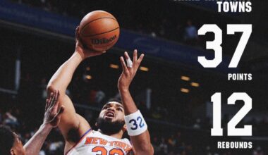 KAT vs Nets.  Best in show performance.  🏆