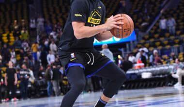 Curry Wearing New Hali 1 Colorway on Release Day