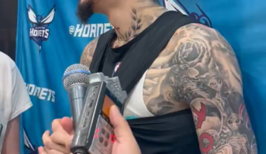 LaMelo Ball: "He never heard that come from me. The source is not from me. It's false info." "I love being here... I'm still confident in this group and everybody here."