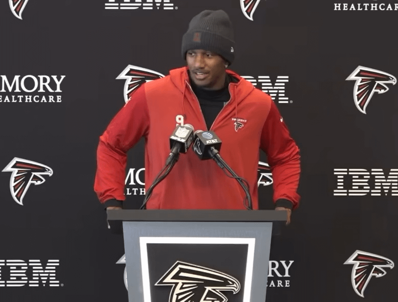 [Highlight] Falcons Quarterback Michael Penix Jr. says he has nobody to rely on on the sidelines, says most of the advice given to him is from old high school and college coaches.