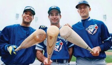 John Olerud (.363), Paul Molitor (.332), and Roberto Alomar (.326) finished top 3 in AL batting average, 1993 It was the first time in MLB history that three teammates finished 1-2-3 in their league's batting average race