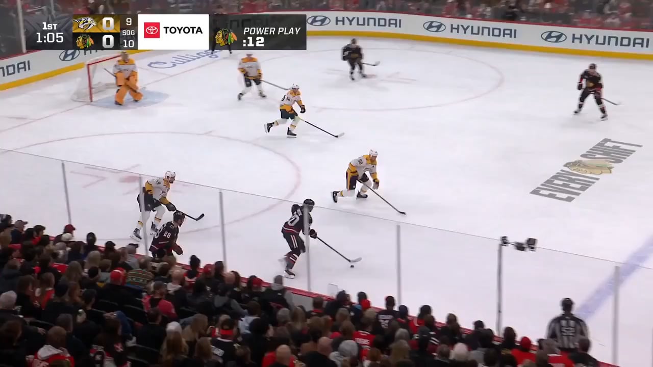 Ryan Donato, with cotton in his nose after taking a high stick, snipes his 8th goal of the season