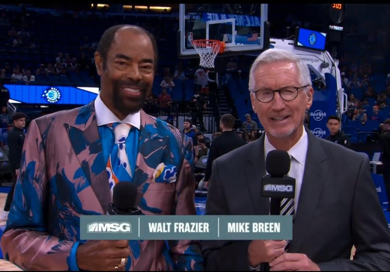 Just a pic of Clyde smiling with Mike last night in Orlando.