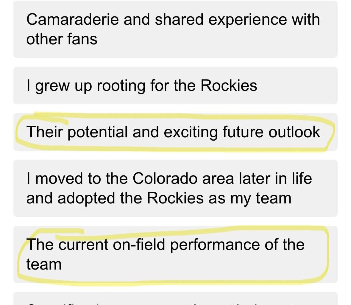 Was the survey creator drunk?