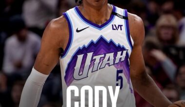 The Jazz have assigned Cody Williams to the SLC Stars