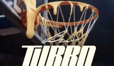 Deni Avdija launching his "Turbo" ice cream brand on IG, he put this photo