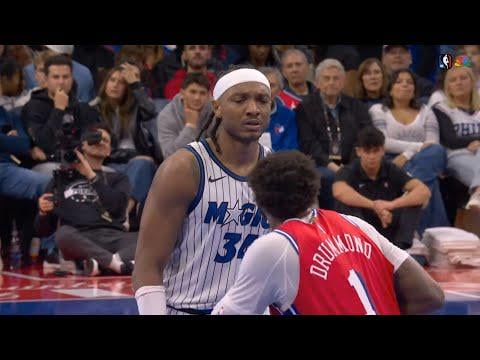Andre Drummond squares up to Wendell Carter Jr then Jalen Suggs gets involved and ejected