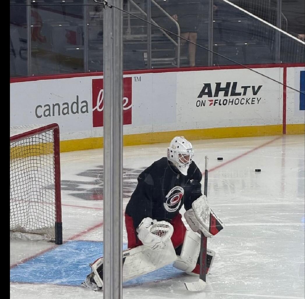 Bussi in line to start in goal for Hurricanes tonight at the Jets