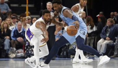 Marcus Smart is a +45 through 4 games as a Laker — the highest on the team. Absolute dawg 😤🔒