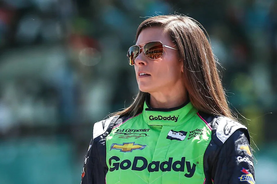 Danica Patrick (13) is introduced before the 102nd running of the Indianapolis 500 at Indianapolis Motor Speedway on Sunday, May 27, 2018.Jenna Watson&sol;IndyStar&period;