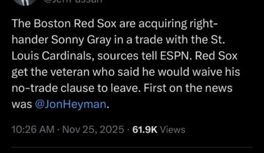 Sonny Gray traded to Red Sox