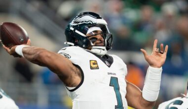 Jalen Hurts revives Eagles offense with added use of deep ball